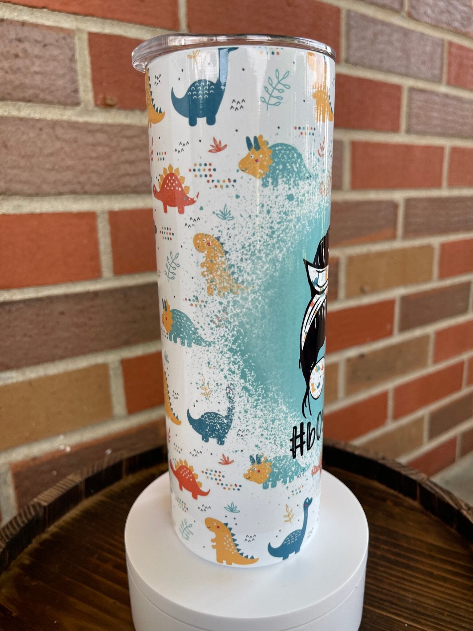 Boy Mom #boymom Mama Dinosaur Toddler 20 30 oz Skinny Tumbler, Boy Mama Tumbler, Boy Mom Cup, Boy Mom Gift, Mother's Day Gift, Gift For Her - Twine + Sage Co. LLC