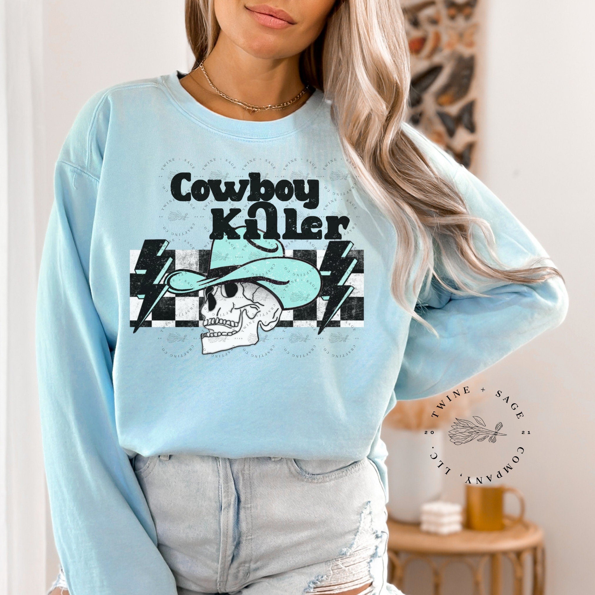 Cowboy Killer Sweatshirt, Mama Sweatshirt, Western Sweatshirt