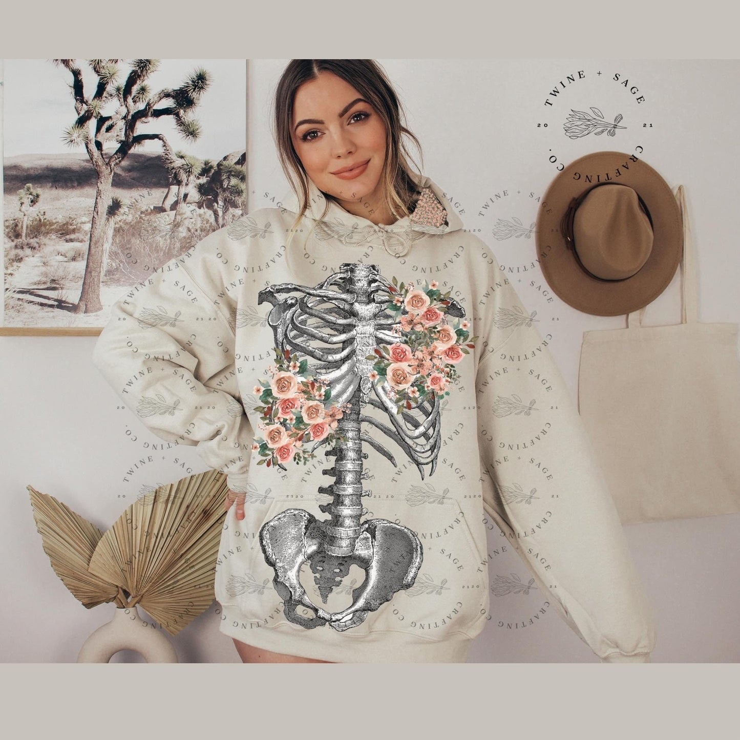 Healing Is Not Linear Sweatshirt, PREORDER Mental Health Hoodie, VSCO Sweatshirt, Self Care, Floral, Advocate, Healing, Mental Health Matter - Twine + Sage Co. LLC