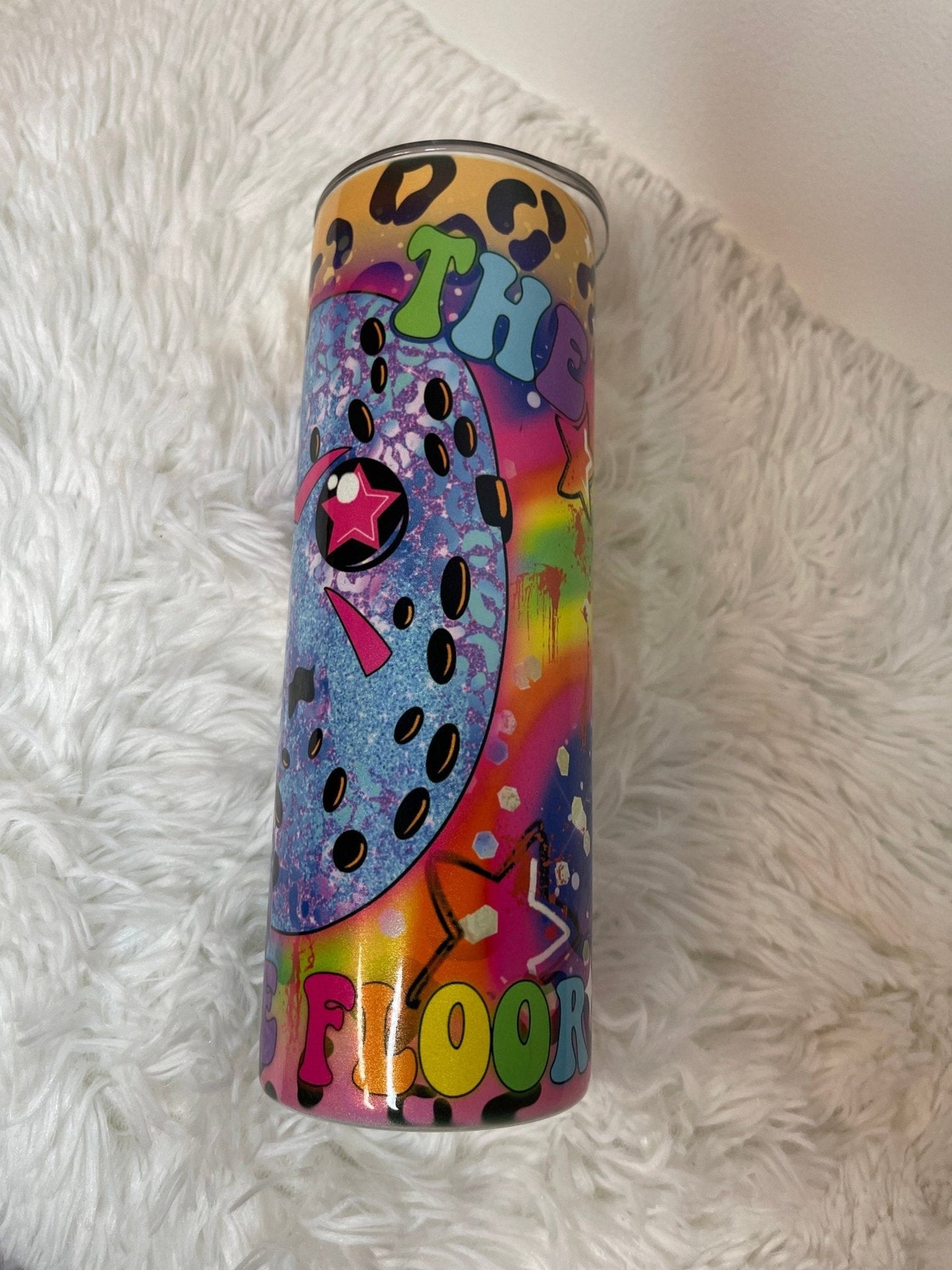 Horror 20 OZ Tumblers, Cute Tumblers, Leopard, Skinny Tumbler, Horror Movie Cups, Scary Tumblers, Gift For Her, Pretty Cups - Twine + Sage Co. LLC