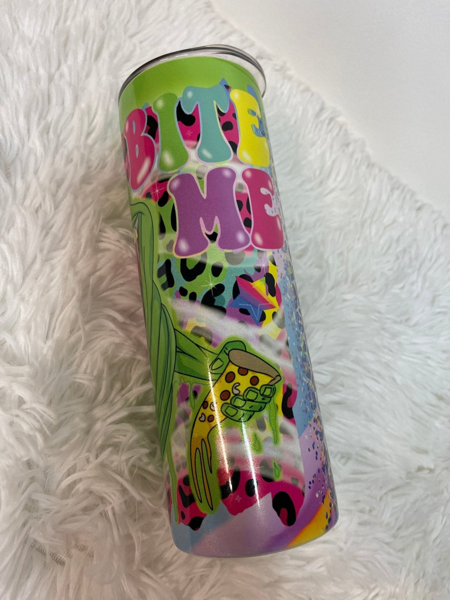 Horror 20 OZ Tumblers, Cute Tumblers, Leopard, Skinny Tumbler, Horror Movie Cups, Scary Tumblers, Gift For Her, Pretty Cups - Twine + Sage Co. LLC