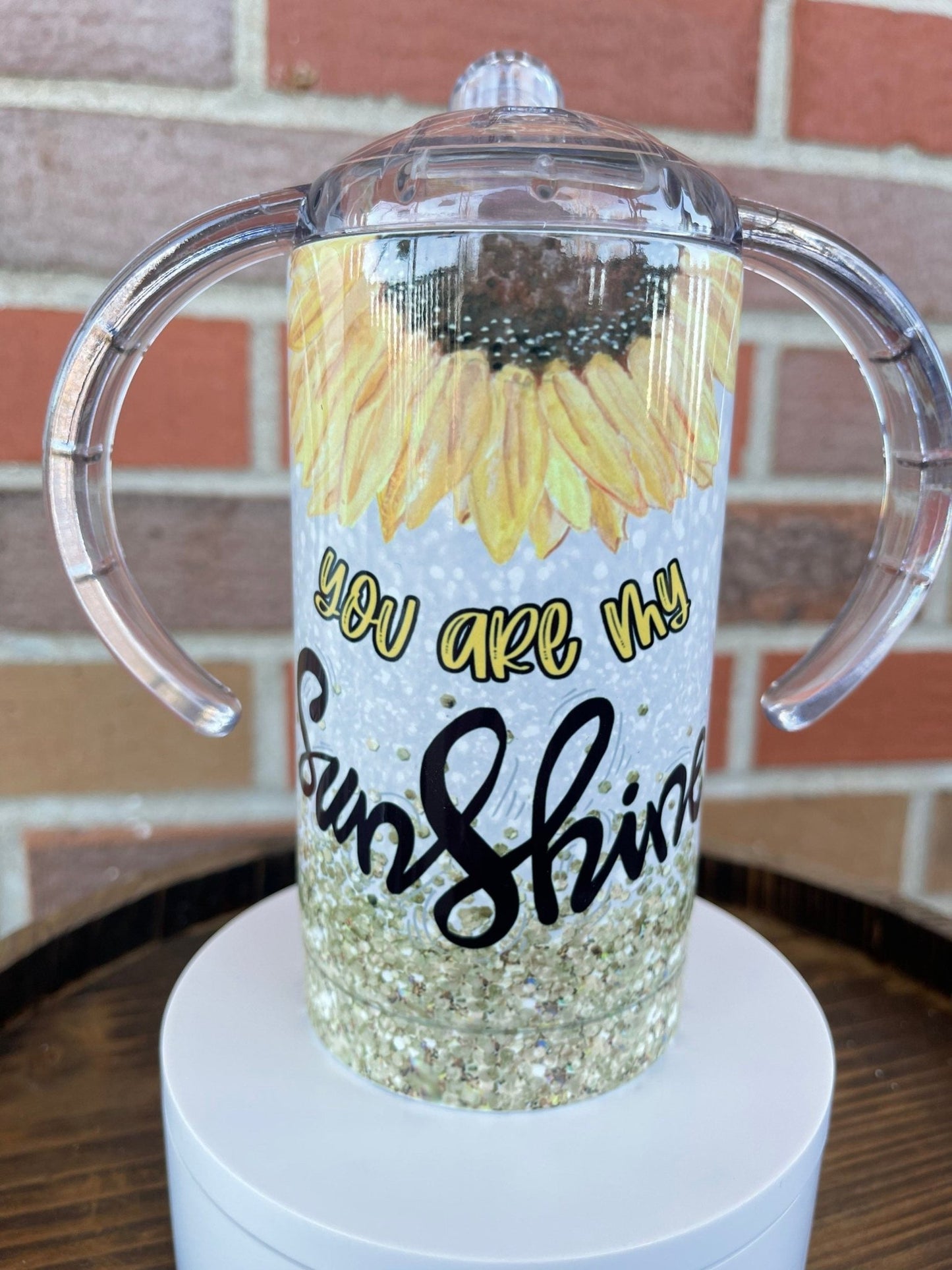 Mama Mini Tumbler Set, Sippy Cup Set, Sunflower, 12 oz 20 oz Skinny Tumbler, Mommy And Me, Matching Tumblers, Gift For Her - Twine + Sage Co. LLC