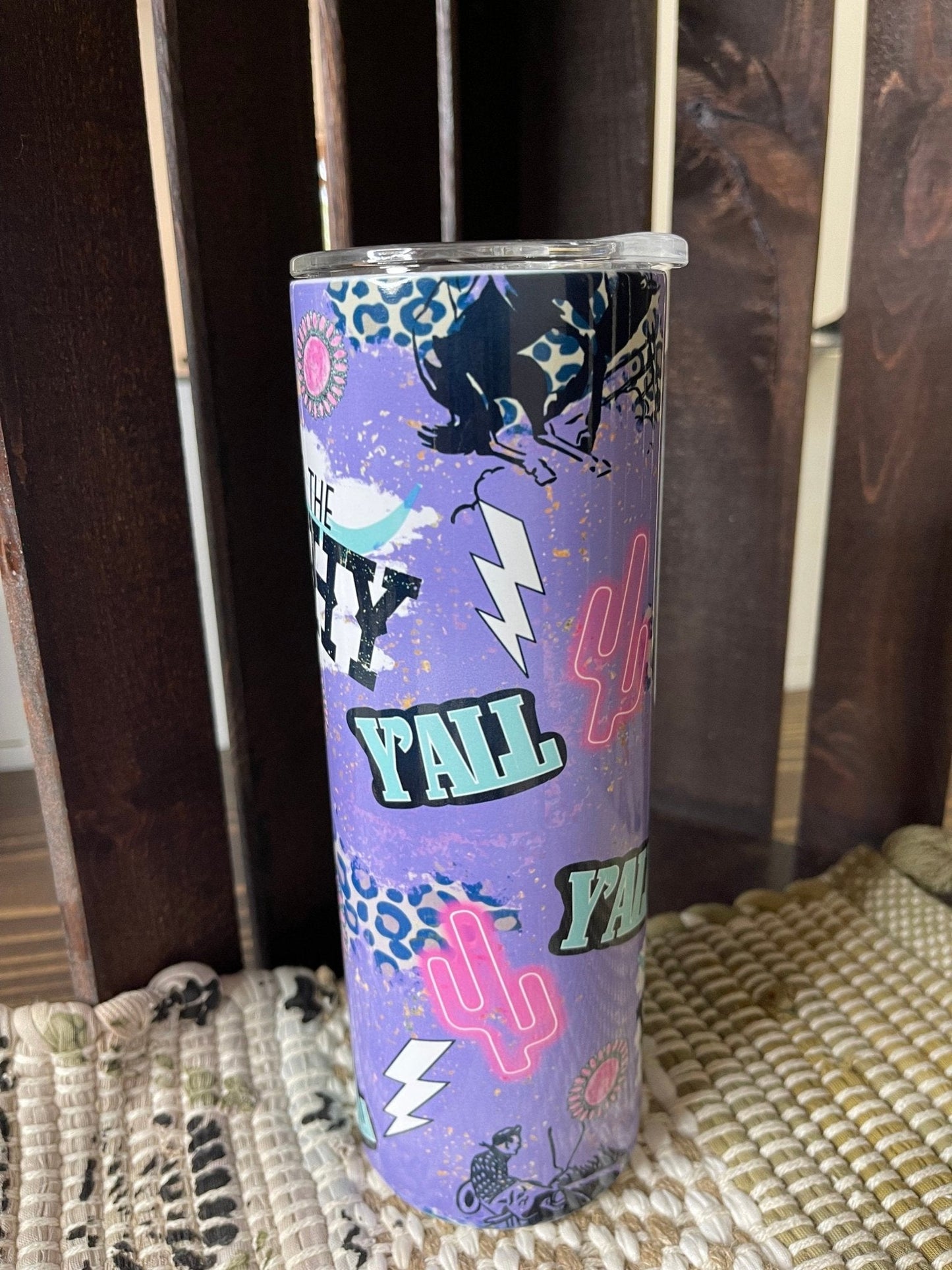 Western Tumbler, Country Tumbler, Mama Tried Tumbler, Punchy Tumbler, Personalized Mama Gift, Gifts For Moms, Tumbler For Mom - Twine + Sage Co. LLC