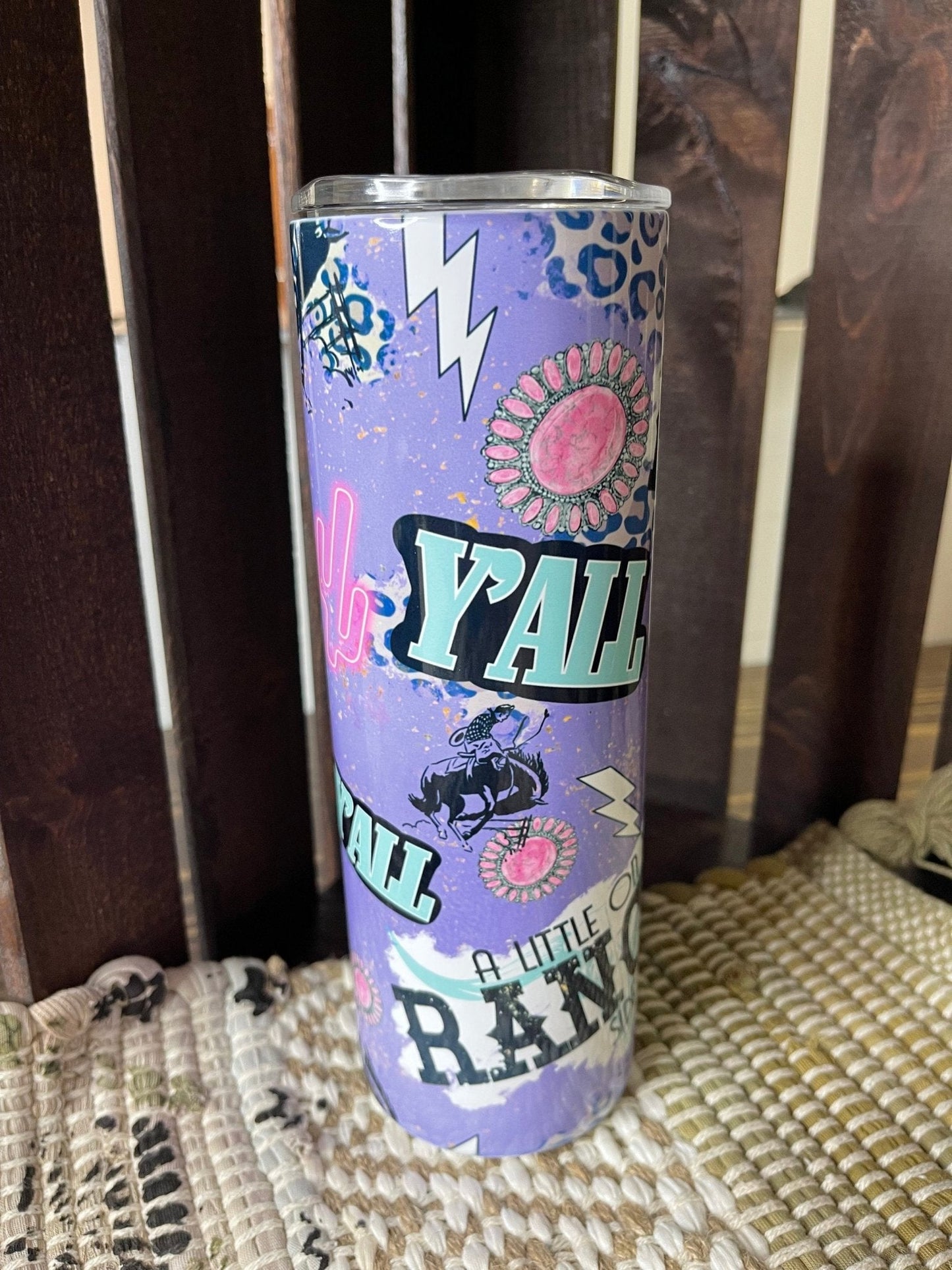 Western Tumbler, Country Tumbler, Mama Tried Tumbler, Punchy Tumbler, Personalized Mama Gift, Gifts For Moms, Tumbler For Mom - Twine + Sage Co. LLC