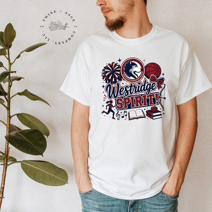 Westridge Cheer Fundraising Shirt PRE-ORDER (2026–2027)