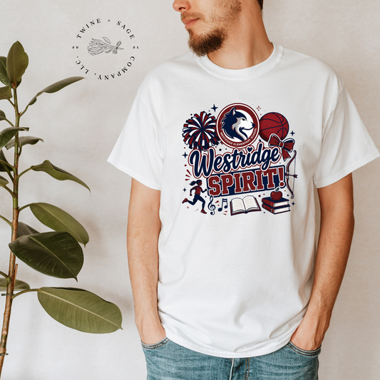 Westridge Cheer Fundraising Shirt PRE-ORDER (2026–2027)