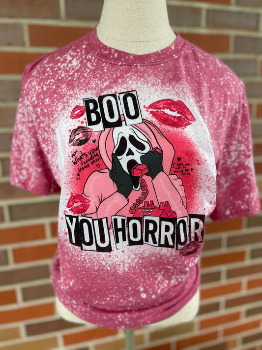 Boo You Horror T-shirt, Halloween Tee - Twine + Sage Co. LLC