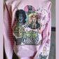 Bright Colored Halloween Sweatshirt, Halloween Sweatshirt, Ghost Sweatshirt, Western Halloween Sweatshirt - Twine + Sage Co. LLC