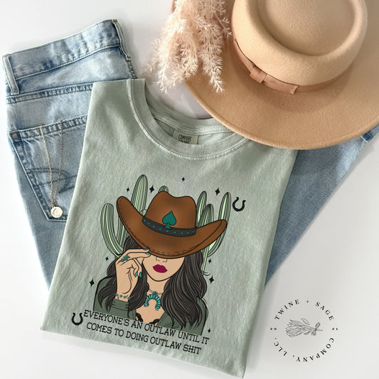 Country Shirt, Turquoise Stones Shirt, Western Shirt, Cow Shirt, Graphic Tee Shirt, Comfort Colors Shirt - Twine + Sage Co. LLC
