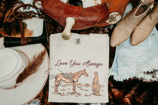 Cowgirl Shirt, Horse Shirt, Western Shirt, Cow Shirt, Graphic Tee Shirt, Comfort Colors Shirt - Twine + Sage Co. LLC