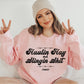 Cowgirl Sweatshirt, Mom Sweatshirt, Cow Skull Sweatshirt, Western Sweatshirt, Valentines Sweatshirt, Valentine Sweatshirt - Twine + Sage Co. LLC