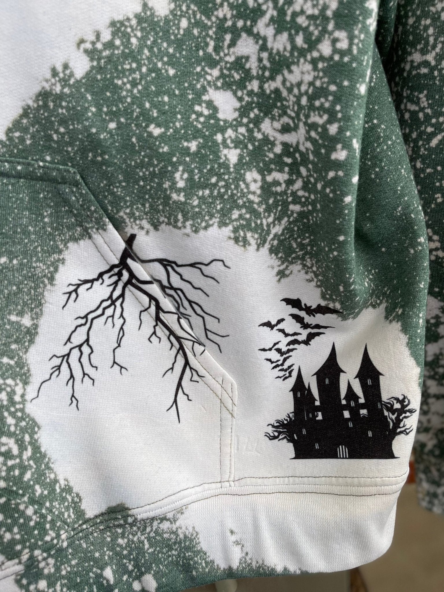 Frankenstein And Bride Hoodie, Bride Of Frankenstein Sweatshirt,Halloween Horror Custom Bleach Sweatshirt, Victor Frankenstein Hoodie - Twine + Sage Co. LLC