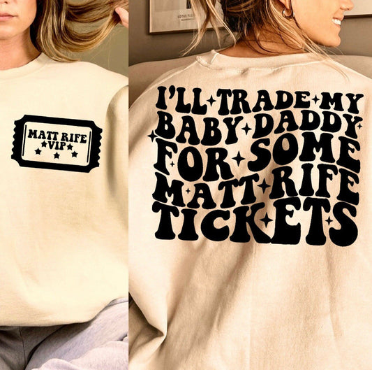 Funny Sweatshirt, Matt Rife Sweatshirt, Comedian Sweatshirt, Graphic Tee - Twine + Sage Co. LLC