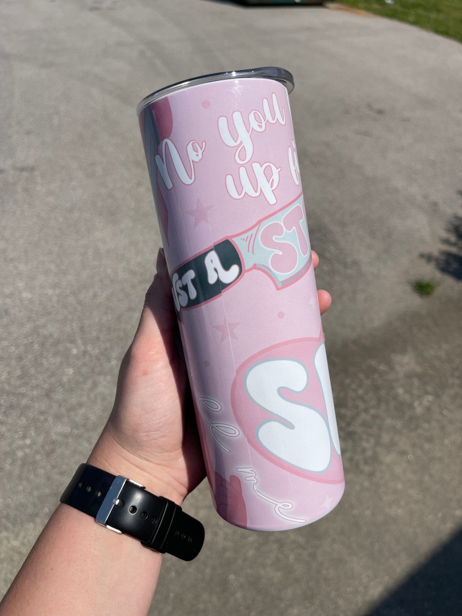 Ghostface 20 oz Skinny Tumbler, Scream Valentines Day Tumbler, Ghost Face Tumbler, Horror Movie Cup, Valentine, Gift For Her, Gift For Him - Twine + Sage Co. LLC