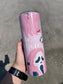 Ghostface 20 oz Skinny Tumbler, Scream Valentines Day Tumbler, Ghost Face Tumbler, Horror Movie Cup, Valentine, Gift For Her, Gift For Him - Twine + Sage Co. LLC