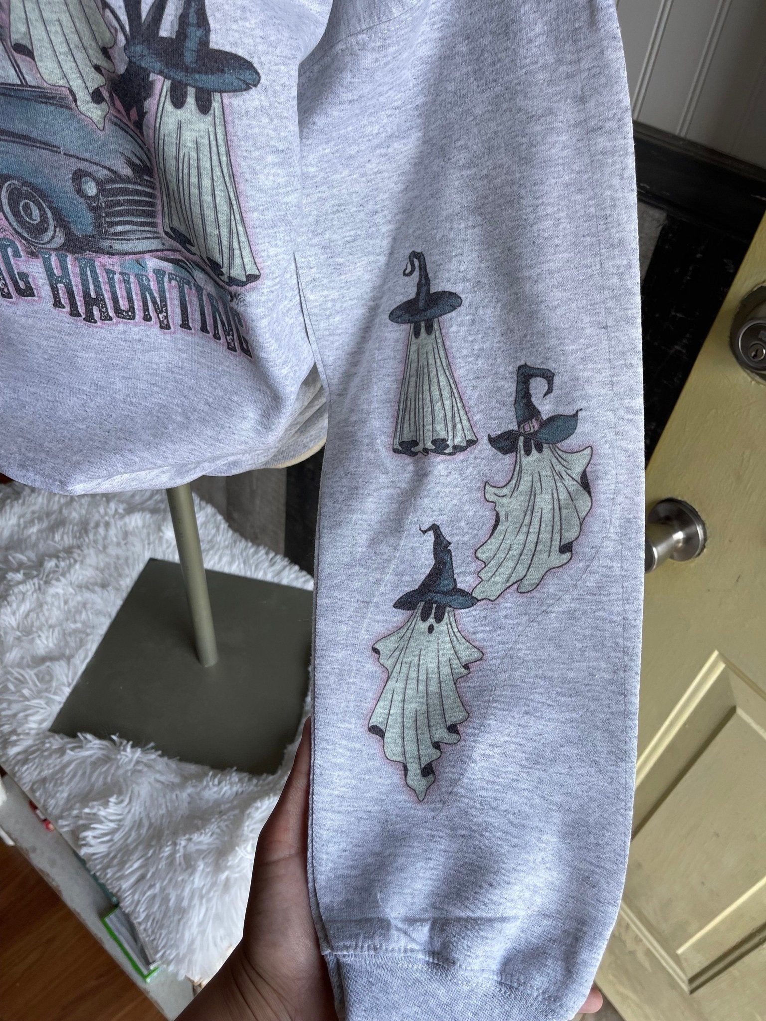 Ghouls Halloween Sweatshirt, Halloween Sweatshirt, Ghost Sweatshirt, Ghosts Halloween Sweatshirt, Baggy Clothes, Halloween 2023 - Twine + Sage Co. LLC