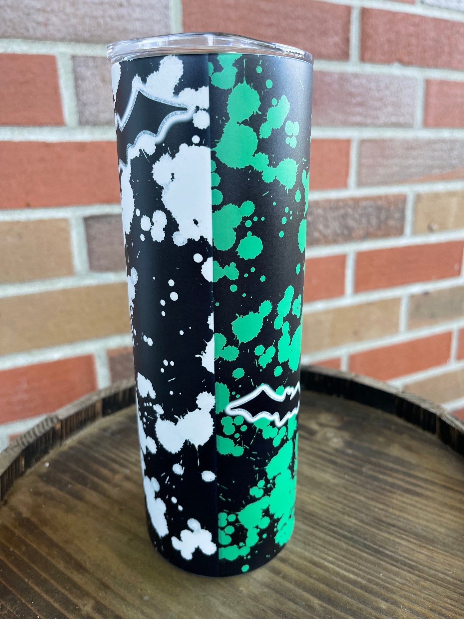 Glow In The Dark Horror Tumbler, Halloween 20 oz Skinny Tumbler, Halloween Tumbler, Horror Movie Cup, Gift For Her, Horror Cup, GID Tumbler - Twine + Sage Co. LLC