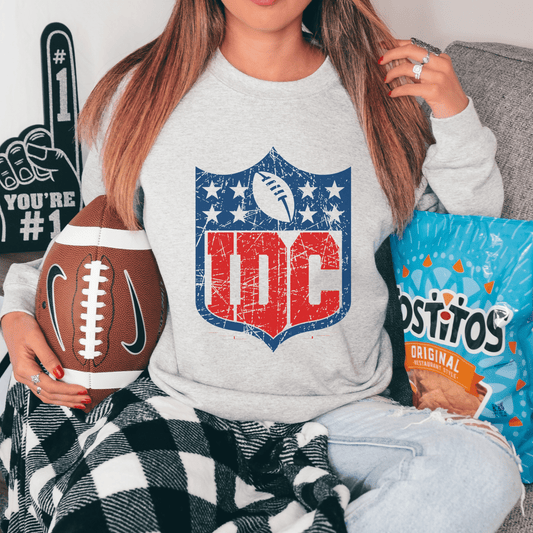 Grunge IDC Super Bowl Sweatshirt - Twine + Sage Co. LLC