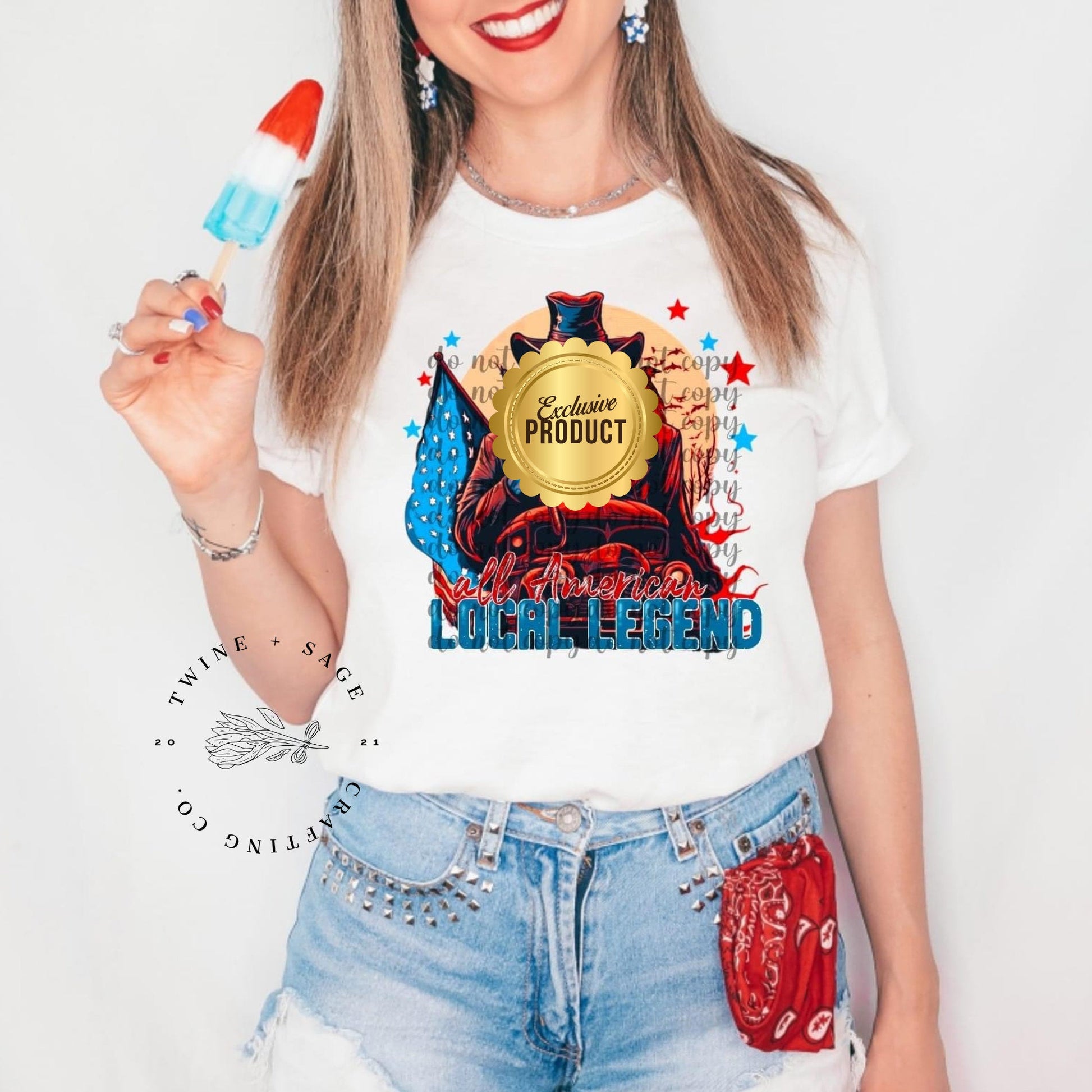 Horror 4th Of July Shirt, 4th of July Shirt, Horror Shirt, Independence Day Shirt, Fireworks Shirt, Dark Humor Shirt, Funny Shirt - Twine + Sage Co. LLC