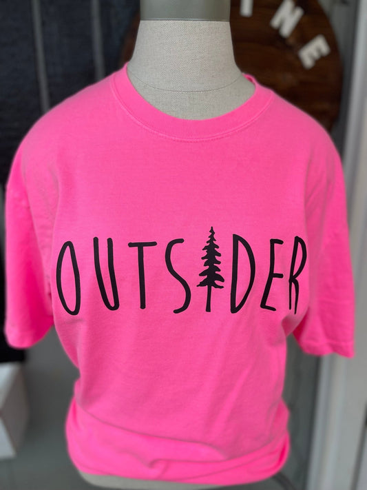 Summer Shirt, Outsider Shirt, Hiking Shirt, Mothers Day Shirt, Graphic Tee Shirt, Comfort Colors Shirt - Twine + Sage Co. LLC
