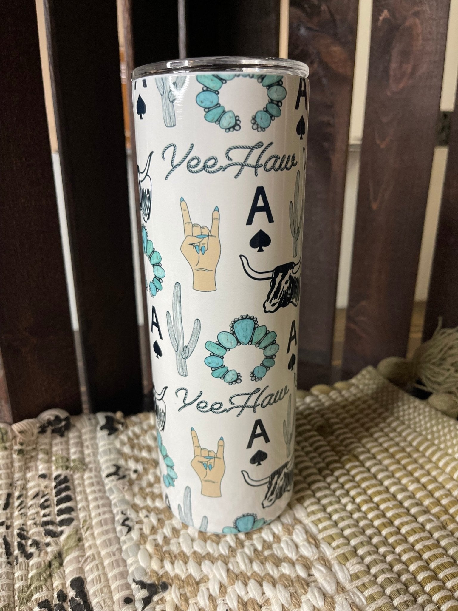 Western Tumbler, Country Tumbler, Mama Tried Tumbler, Punchy Tumbler, Personalized Mama Gift, Gifts For Moms, Tumbler For Mom - Twine + Sage Co. LLC