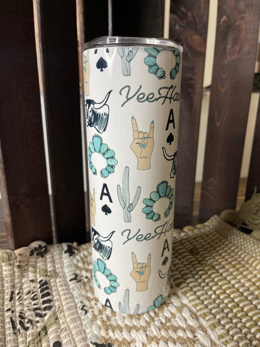 Western Tumbler, Country Tumbler, Mama Tried Tumbler, Punchy Tumbler, Personalized Mama Gift, Gifts For Moms, Tumbler For Mom - Twine + Sage Co. LLC