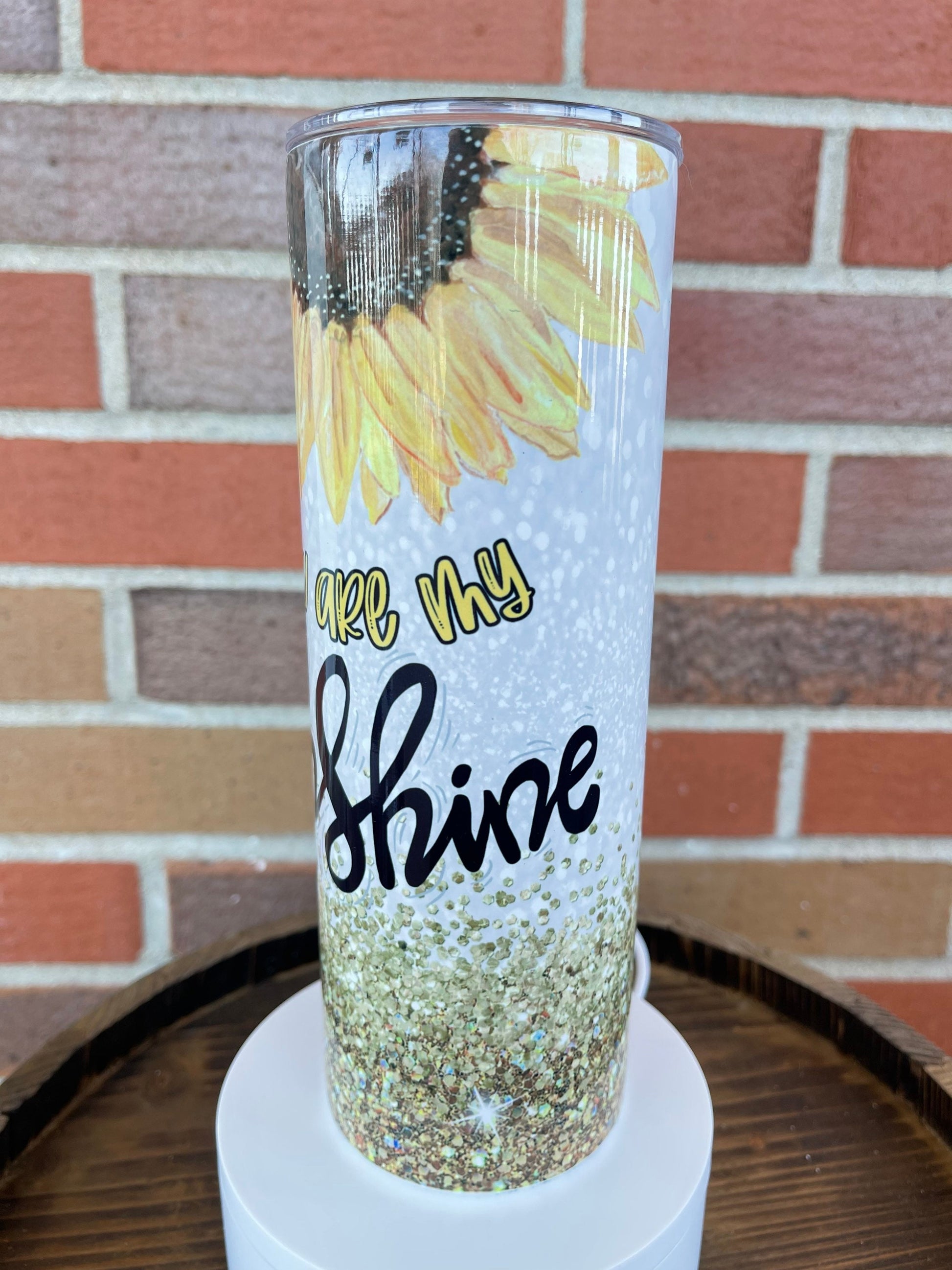 Mama Mini Tumbler Set, Sippy Cup Set, Sunflower, 12 oz 20 oz Skinny Tumbler, Mommy And Me, Matching Tumblers, Gift For Her