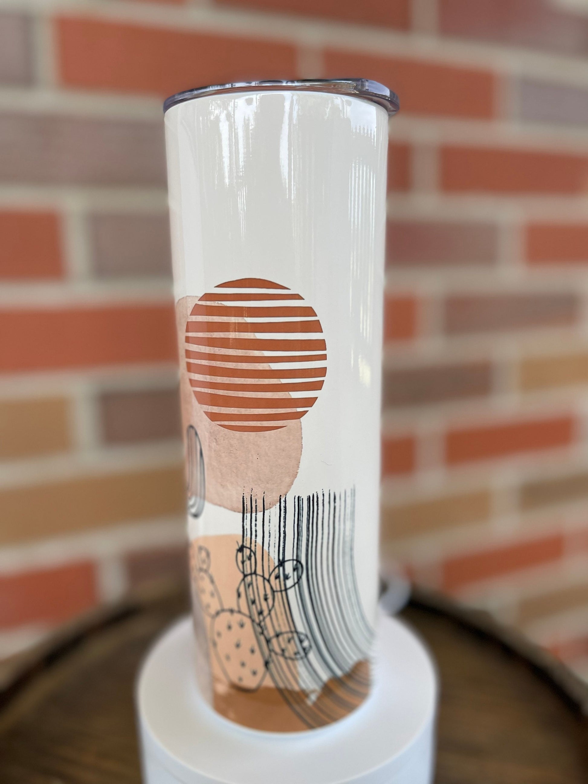 Personalized Desert Tumbler, Skinny Tumbler, Mama Tumbler, Desert Cactus Cup, Gift, Mother's Day Gift, Gift For Her