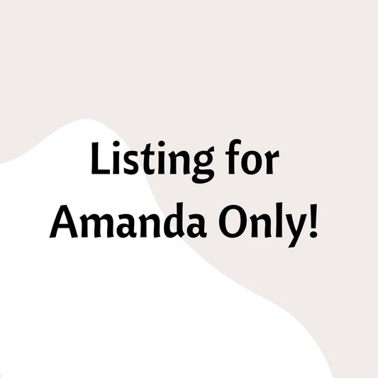Listing For Amanda ONLY! - Twine + Sage Co. LLC