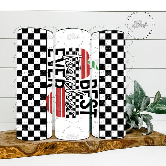 Teacher Appreciation Gift, Best Teacher Ever, Teacher Appreciation Week, Teacher Tumbler, Friends Teacher Appreciation, Gift For Her - Twine + Sage Co. LLC