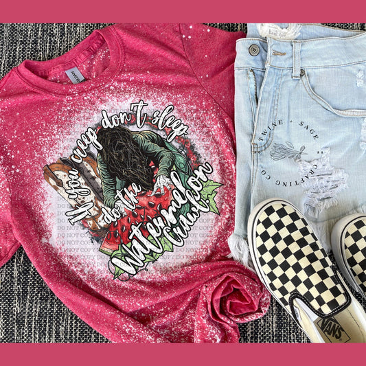 Western Horror Shirt, Horror Shirt, Slasher Tee, Halloween Tee, Horror, Slasher, Horror Custom T-Shirt, Nightmare On Elm Street, Elm Street - Twine + Sage Co. LLC