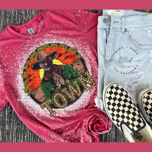 Western Horror Shirt, Horror Shirt, Slasher Tee, Halloween Tee, Horror, Slasher, Horror Custom T-Shirt, Nightmare On Elm Street, Elm Street - Twine + Sage Co. LLC