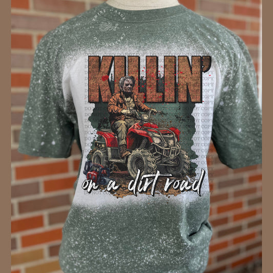 Western Horror Shirt, Horror Shirt, Slasher Tee, Halloween Tee, Horror, Slasher, Horror Custom T-Shirt, Nightmare On Elm Street, Elm Street - Twine + Sage Co. LLC