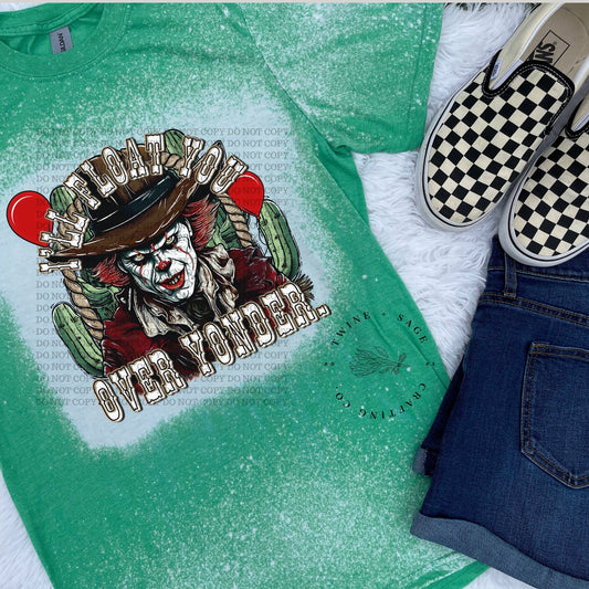 Western Horror Shirt, Horror Shirt, Slasher Tee, Halloween Tee, Horror, Slasher, Horror Custom T-Shirt, Nightmare On Elm Street, Elm Street - Twine + Sage Co. LLC