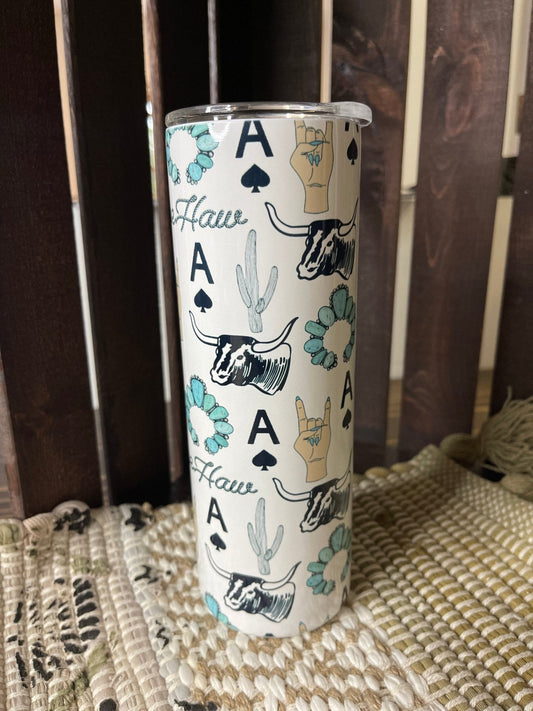 Western Tumbler, Country Tumbler, Mama Tried Tumbler, Punchy Tumbler, Personalized Mama Gift, Gifts For Moms, Tumbler For Mom - Twine + Sage Co. LLC